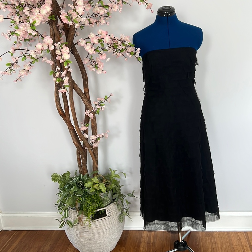 Corset black BCBG dress